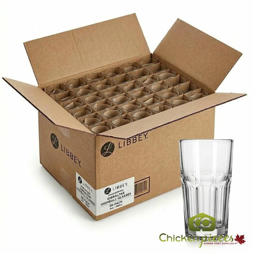 Libbey Gibraltar 9 oz. Highball Glass - 36/Case-Chicken Pieces