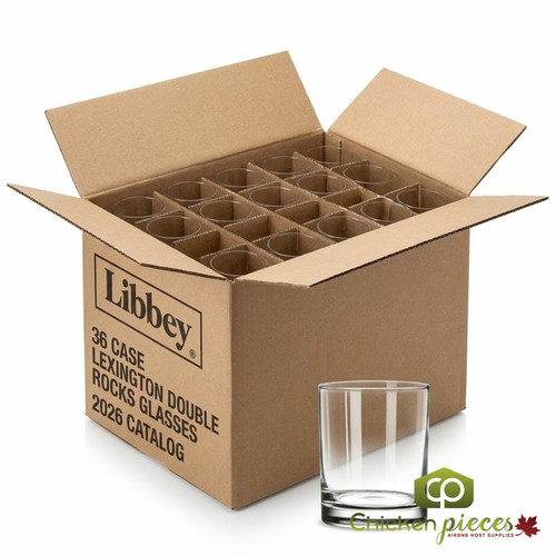 Libbey Lexington 12.5 oz. Refined Rocks Glass Set - 36/Case-Chicken Pieces