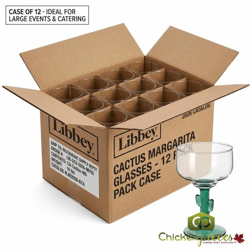 Libbey 16 oz. Southwest Serenity Margarita Glass Set - 12/Case-Chicken Pieces