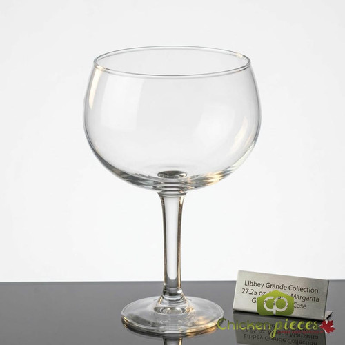 Libbey Grande Collection 27.25 oz. Magna Margarita Glass Set - 12/Case-Chicken Pieces