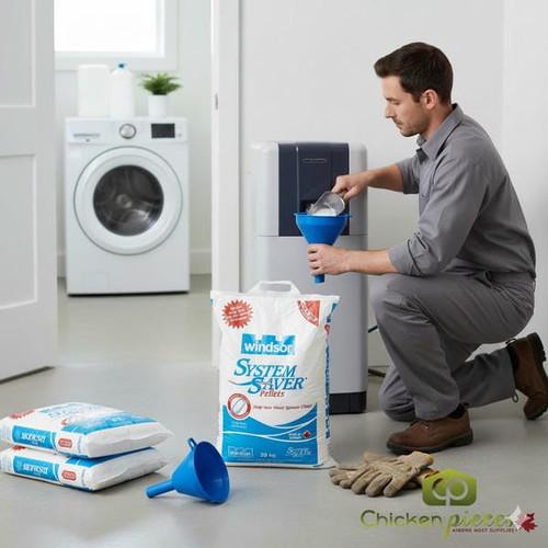 Sifto Sodium Chloride | Xtal Plus Water Softener Pellets | 20KG for Improved Water Quality