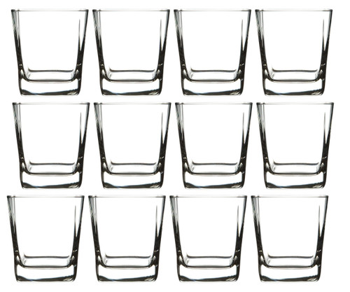 Libbey Classic Elegance for Your Bar - 12/Case - Quartet 12 oz. Fashioned Glass-Chicken Pieces