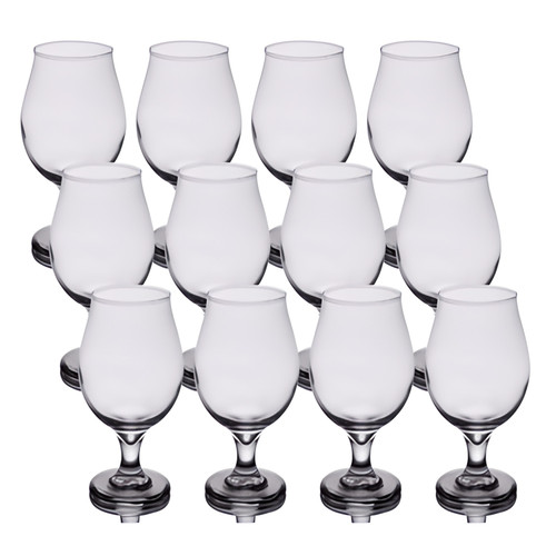 Libbey Case of 12 Premium Glassware 16 oz. Belgian Beer/Tulip Glasses