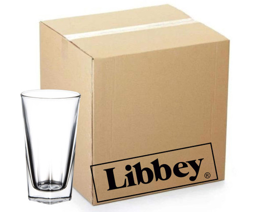 Libbey Inverness Case of 36 Classic Glassware 12 oz. Beverage Glasses-Chicken Pieces