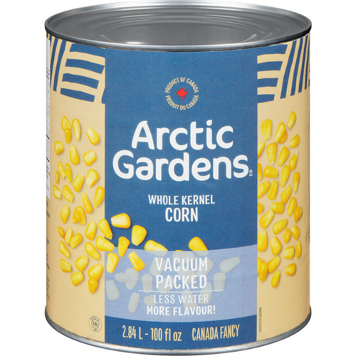 Arctic Gardens Premium Whole Kernel Corn – 2.84L (100 oz) Bulk Food Service Pack