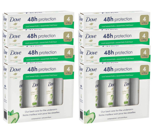 DOVE Dove Advanced Care Antiperspirant Protection, 4-pack - (8/CASE)  DOVE Dove Advanced Care Antiperspirant Protection, 4-pack - (8/CASE)