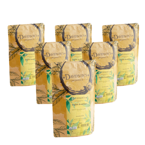 CHICKEN PIECES - Davidson's Organic English Breakfast Loose Leaf Tea | 1LB/0.45 KGS | 6/CASE