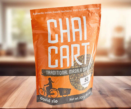 David Rio Chai Cart Masala Chai Loose Leaf Tea 10.6 oz.