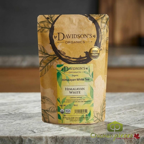 Davidson's Organic Himalayan White Loose Leaf Tea | 1LB/0.45 KGS