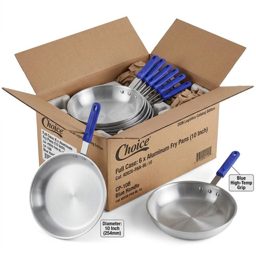 CP Hospo 12" Aluminum Versatile cooking Fry Pan cookware(6/CASE)-Chicken Pieces