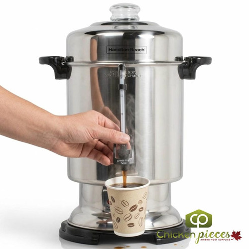 Hamilton Beach D50065 60 Cup (318 oz.) Commercial Coffee Urn1000W-Chicken Pieces