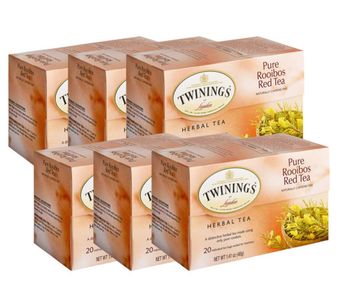 Twinings Pure Rooibos Balanced Flavor Herbal Tea Bags - 20/Box(6/CASE)-Chicken Pieces
