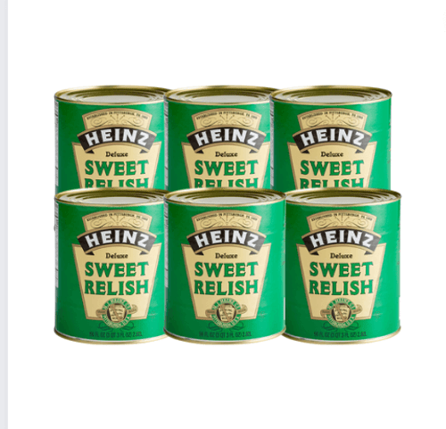 Heinz Can Deluxe Relish  – 6/CASE. CHICKEN PIECES