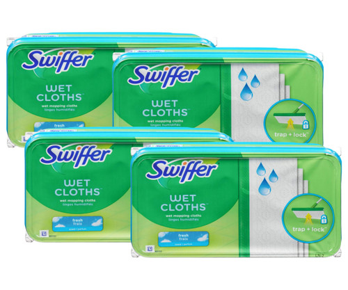 Swiffer Wet Mopping Pad Advanced  Multi-Surface Refills - 12-Pack(4/Case)-Chicken Pieces