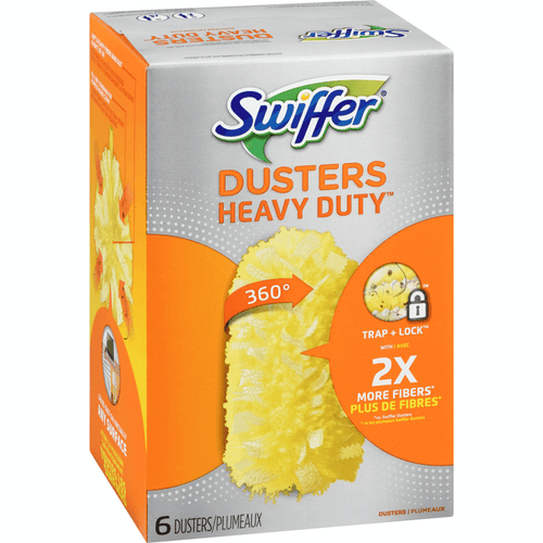 Swiffer Duster 360 Refill Unscented - Heavy Duty, 6 Packs of 6(4/Case)-Chicken Pieces