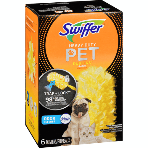 Swiffer Dusters Pet Heavy Duty Refills with Odor Defense - 6 Pack(4/Case)-Chicken Pieces