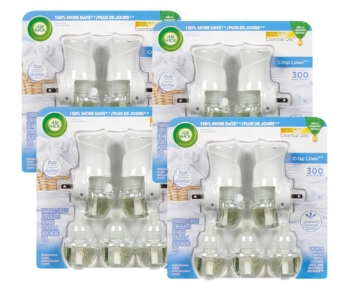 Air Wick Plug-in Air Freshener, 2 Gadgets + 5 Refills, 20 ml Each(4/Case)-Chicken Pieces
