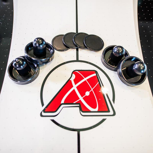 Atomic Blazer 7' Fast-Paced Heavy-Duty Air Hockey Table-Chicken Pieces