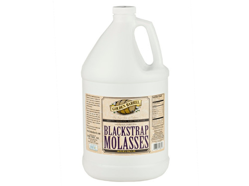 Golden Barrel Bulk Unsulfured Black Strap Molasses - 1 Gallon Jug