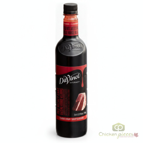 DaVinci Gourmet Classic Red Velvet Cake Syrup 750 mL - Chicken Pieces