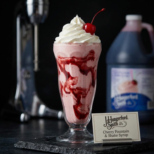 J. Hungerford Smith Cherry Fountain & Milkshake Syrup 1 Gallon (3.78 Liters)-Chicken Pieces