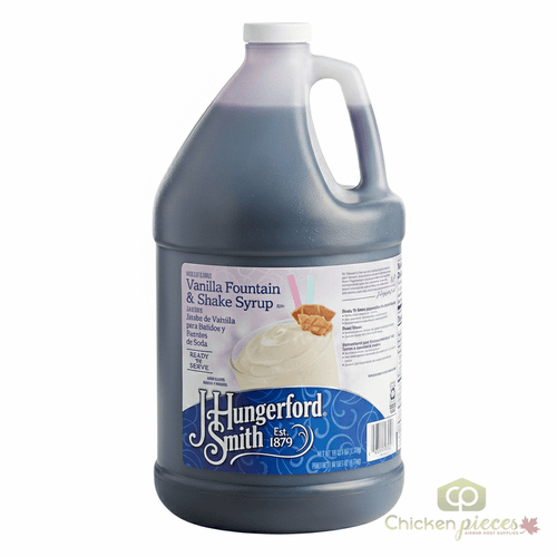 J. Hungerford Smith 1 Gallon (3.78 Liters) Salted Caramel Fountain & Milkshake Syrup-Chicken Pieces