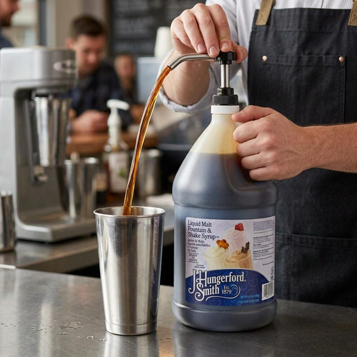 J. Hungerford Smith Liquid Malt Fountain & Milkshake Syrup 1 Gallon (3.78 Liters)-Chicken Pieces