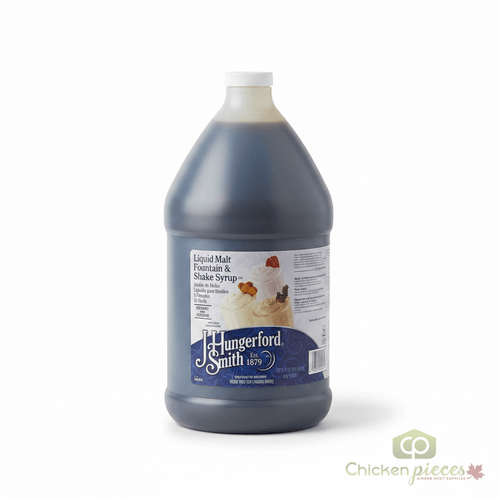 J. Hungerford Smith Liquid Malt Fountain & Milkshake Syrup 1 Gallon (3.78 Liters)-Chicken Pieces