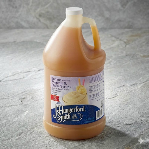 J. Hungerford Smith Banana Fountain & Milkshake Syrup 1 Gallon (3.78 Liters)-Chicken Pieces