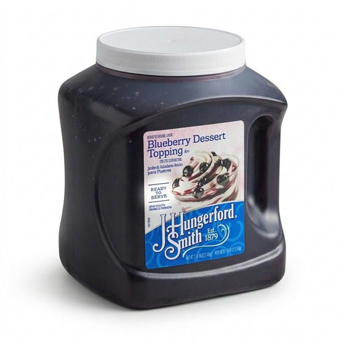 J. Hungerford Smith Blueberry Dessert Topping 115 oz. (3.4 Liters)-Chicken Pieces