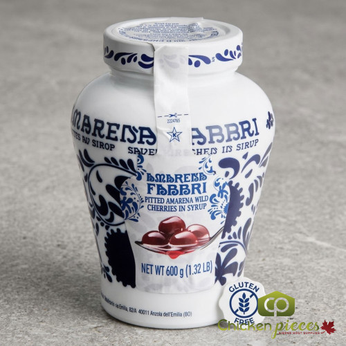 Fabbri Amarena Cherries in Syrup 21 oz. (600 g) - Vibrant Elegance-Chicken Pieces