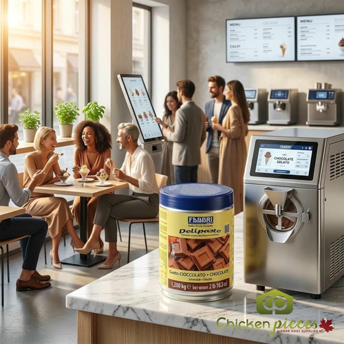 Fabbri Delipaste 1.2 kg (1200 g) Chocolate Flavoring Paste-Chicken Pieces
