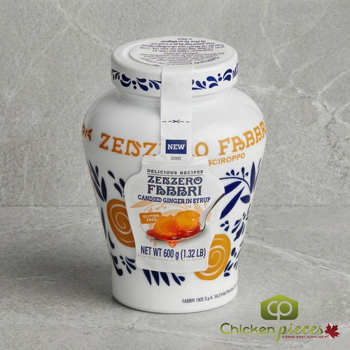 Fabbri Candied Ginger in Syrup 21 oz. (600 g) - Southeast Asian Elegance-Chicken Pieces