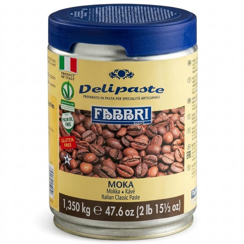 Fabbri Delipaste 1.35 kg Moka / Coffee Flavoring Paste - Intense Brew-Chicken Pieces