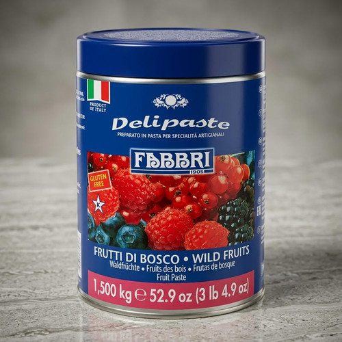 Fabbri Delipaste 1.5 kg (3.3 lbs) Wild Fruits Flavoring Paste-Chicken Pieces