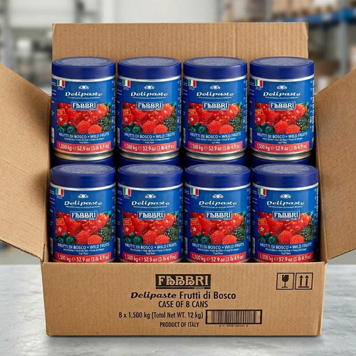 Fabbri Delipaste 1.5 kg (3.3 lbs) Wild Fruits Flavoring Paste-Chicken Pieces