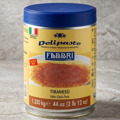 Fabbri Delipaste 1.25 kg (2.75 lbs) Tiramisu Flavoring Paste-Chicken Pieces