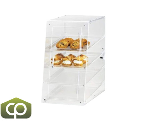 Cal-Mil Classic Four Tier U-Build Pastry 13 1/2" x 21" x 24 1/2" Display Case-Chicken Pieces