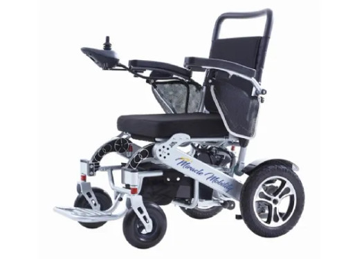 Miracle Mobility Platinum 8000 Folding Electric Wheelchair - Deluxe Comfort-Chicken Pieces