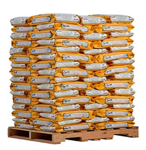 Bob's Red Mill 25 lbs. (11.34 kg) Semolina Pasta Flour (60 BAGS/PALLET) - Chicken Pieces