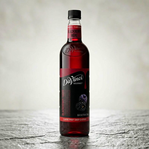 DaVinci Gourmet Classic Tart Blackberry Flavoring / Fruit Syrup 750 mL - Chicken Pieces