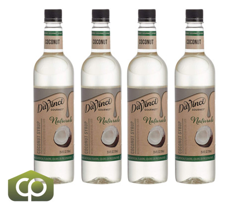 DaVinci Gourmet All-Natural Coconut Flavoring Pure Sweetness Syrup 750 mL - Chicken Pieces