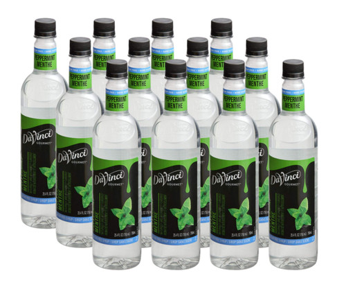 DaVinci Gourmet Sugar-Free Peppermint Delight Flavoring Syrup 750 mL - Chicken Pieces