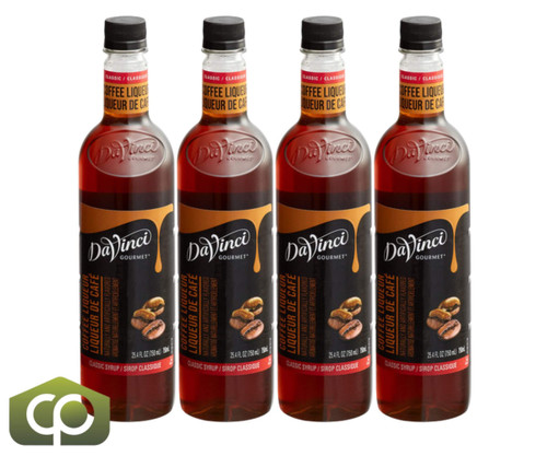 DaVinci Gourmet Classic Coffee Liqueur Flavoring Cocktails Syrup 750 mL - Chicken Pieces