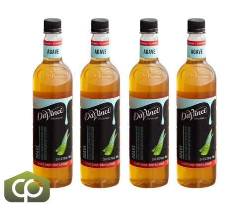 DaVinci Gourmet Classic Agave Flavoring Syrup 750 mL - Pure Cane Sugar - Chicken Pieces