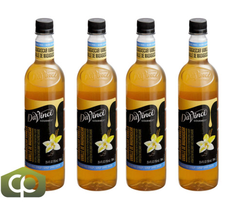 DaVinci Gourmet Sugar-Free Madagascar Vanilla Sweetness Flavoring Syrup 750 ml - Chicken Pieces