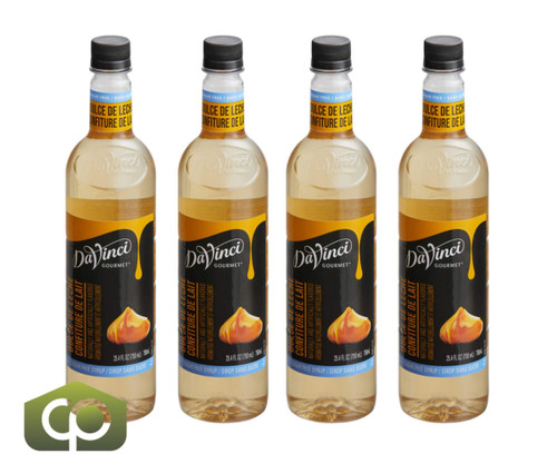 DaVinci Gourmet Sugar-Free Dulce de Leche Flavoring Sweetness Syrup 750 mL - Chicken Pieces