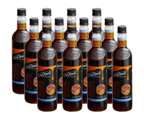DaVinci Gourmet Sugar-Free Gingerbread Flavoring Syrup 750 mL Irresistible Spice - Chicken Pieces