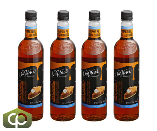 DaVinci Gourmet Sugar-Free Pumpkin Pie Flavoring Syrup 750 mL - Fall's Delight - Chicken Pieces