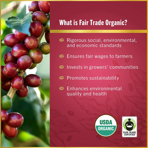  Barrie House 2 lb. 6/Case Fair Trade Organic Indonesian Sumatra Coffee 